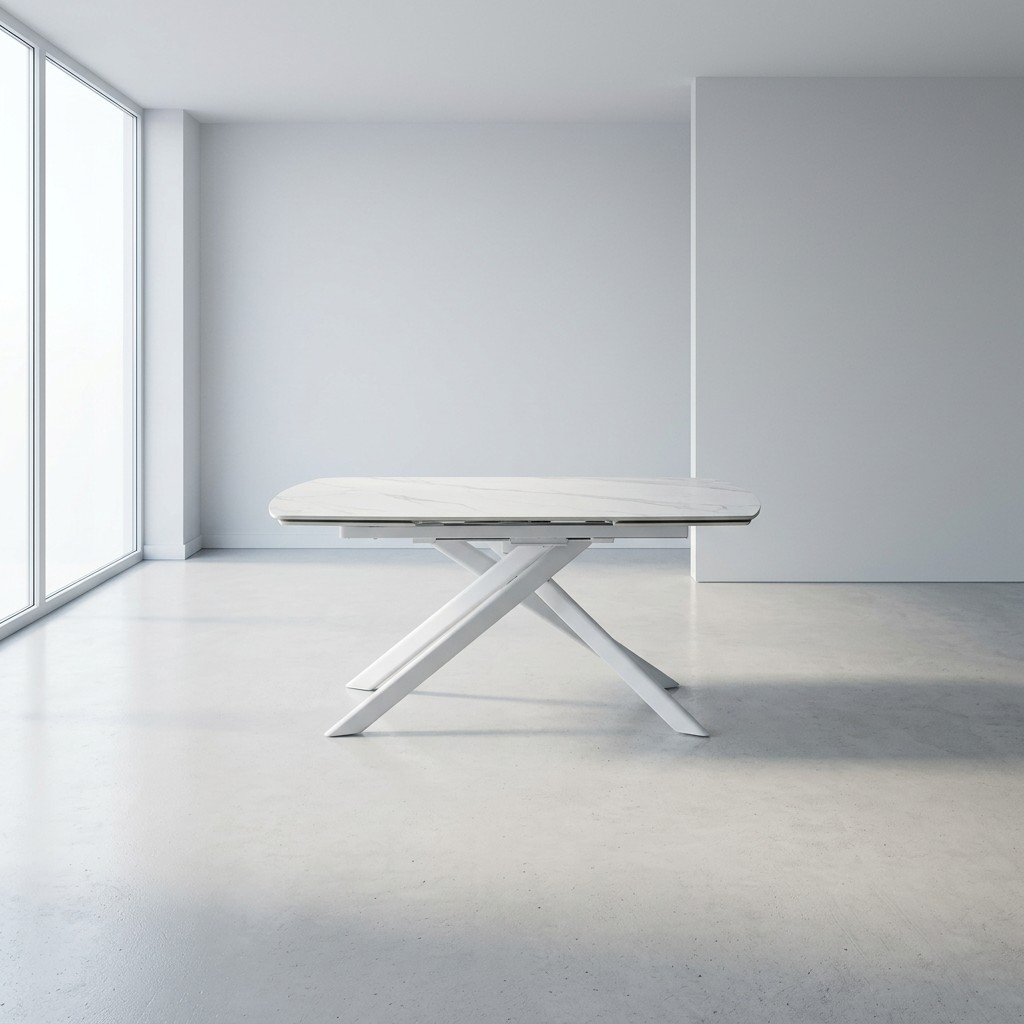 TAVOLO ALL. JOAKIM 160-240X90 BIANCO