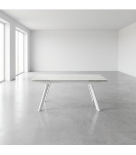 TAVOLO ALL. JARKKO 160-240X90 BIANCO