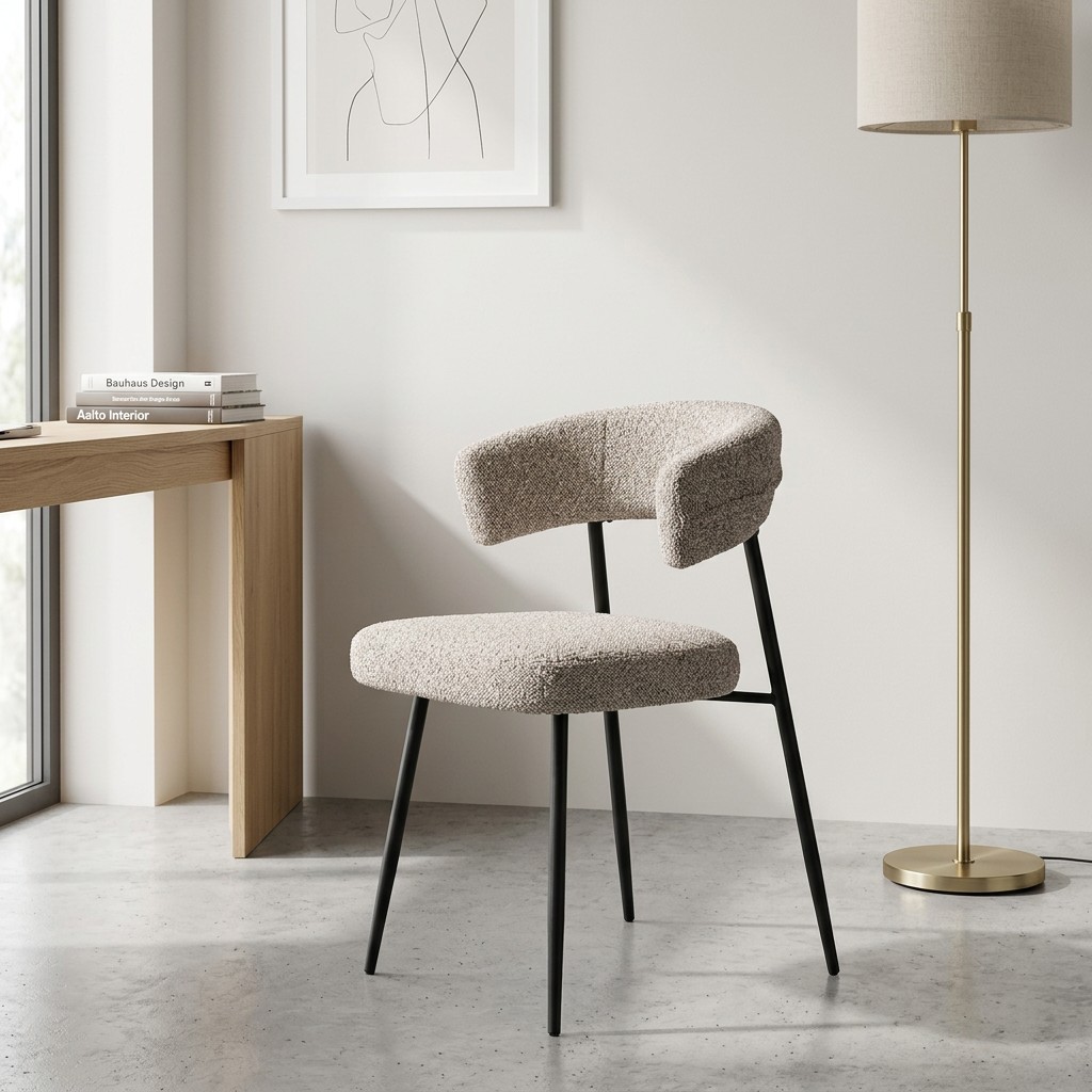 Sedia AMAIA colore Grigio Fumo