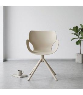 Sedia con braccioli LENNON Beige