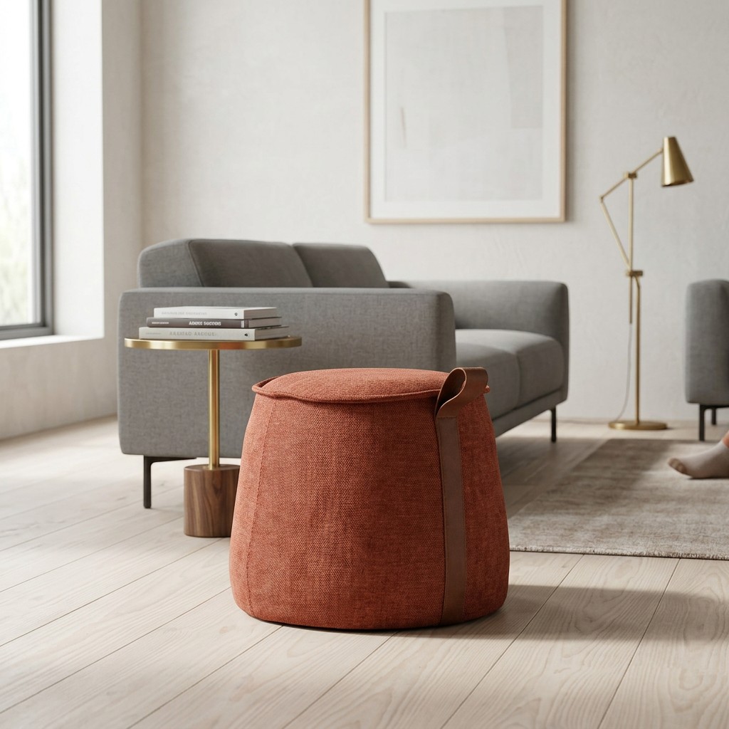 Pouf ANILA Terracotta