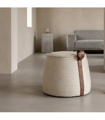 Pouf ANILA Grigio Chiaro