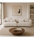 Divano CHEOPE 2 Moduli con Tavolino Integrato – Design Contemporaneo in Tessuto