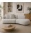 Divano CHEOPE 2 Moduli con Tavolino Integrato – Design Contemporaneo in Tessuto