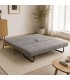 Divano Letto 2 Posti HAYDEN Grigio