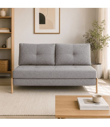 Divano Letto 2 Posti HAYDEN Grigio