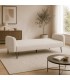 Divano Letto 3 Posti BRIDJET in Tessuto Beige