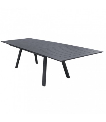 Tavolo da giardino allungabile Egeo XL 200–300 × 110 cm in alluminio