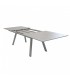 Tavolo da giardino allungabile Egeo XL 200–300 × 110 cm in alluminio