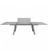 Tavolo da giardino allungabile Egeo XL 200–300 × 110 cm in alluminio