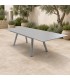 Tavolo da giardino allungabile Egeo XL 200–300 × 110 cm in alluminio