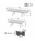 Tavolo da giardino allungabile Egeo XL 200–300 × 110 cm in alluminio