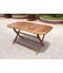 Tavolo da giardino pieghevole Brisa 150×80 cm in acacia