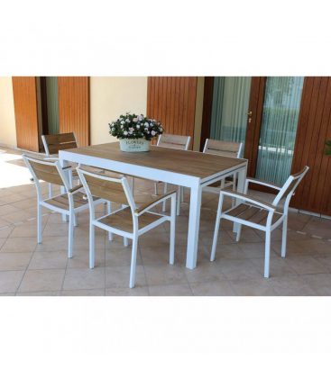 Tavolo da giardino allungabile Sorrento 160 - dettaglio 7