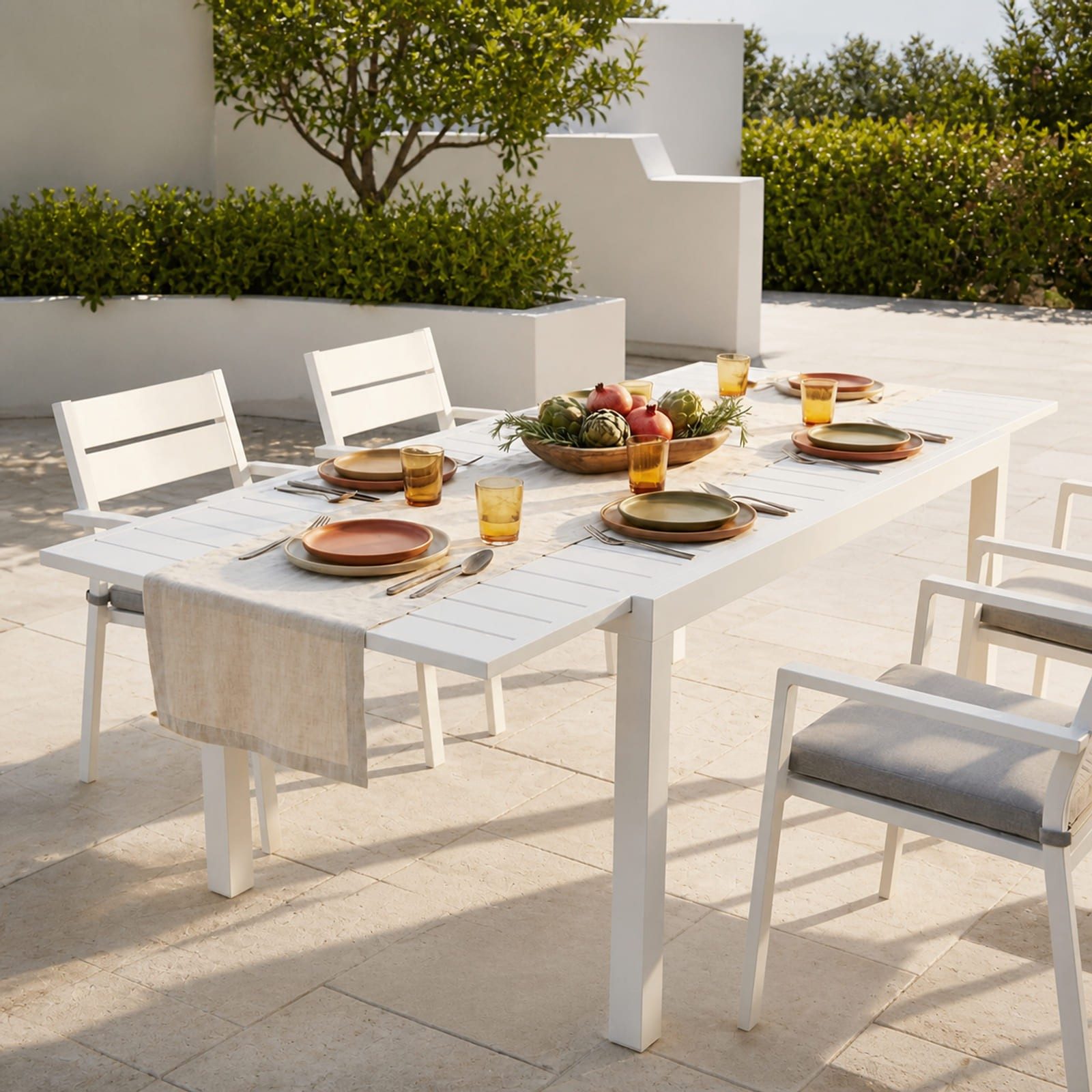 Tavolo da giardino allungabile Capri 160