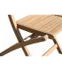 Sedia pieghevole da giardino in teak Versilia - dettaglio 4