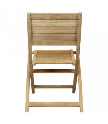 Sedia pieghevole da giardino in teak Versilia - dettaglio 5