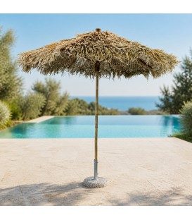 Ombrellone da giardino Tahiti Ø2,5 in bambù
