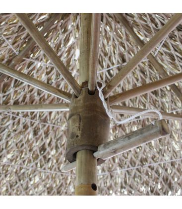 Ombrellone da giardino Tahiti Ø2,5 in bambù - dettaglio 5