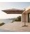 Ombrellone da giardino Sahara 3×3