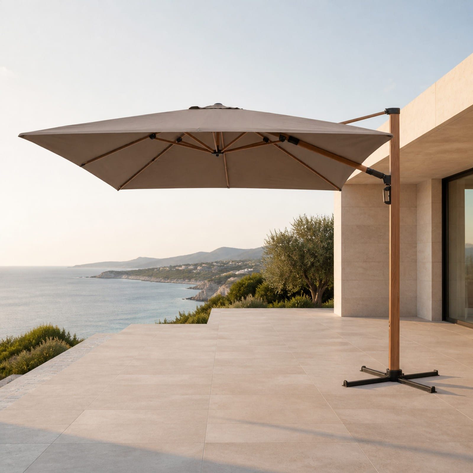 Ombrellone da giardino Sahara 3×3