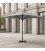 Ombrellone da giardino Astrale 4×4