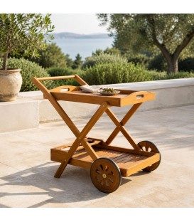 Carrello bar da giardino Tramonto
