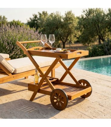 Carrello bar da giardino Tramonto - dettaglio 1