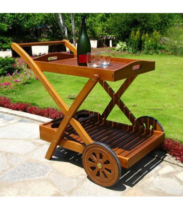 Carrello bar da giardino Tramonto - dettaglio 4