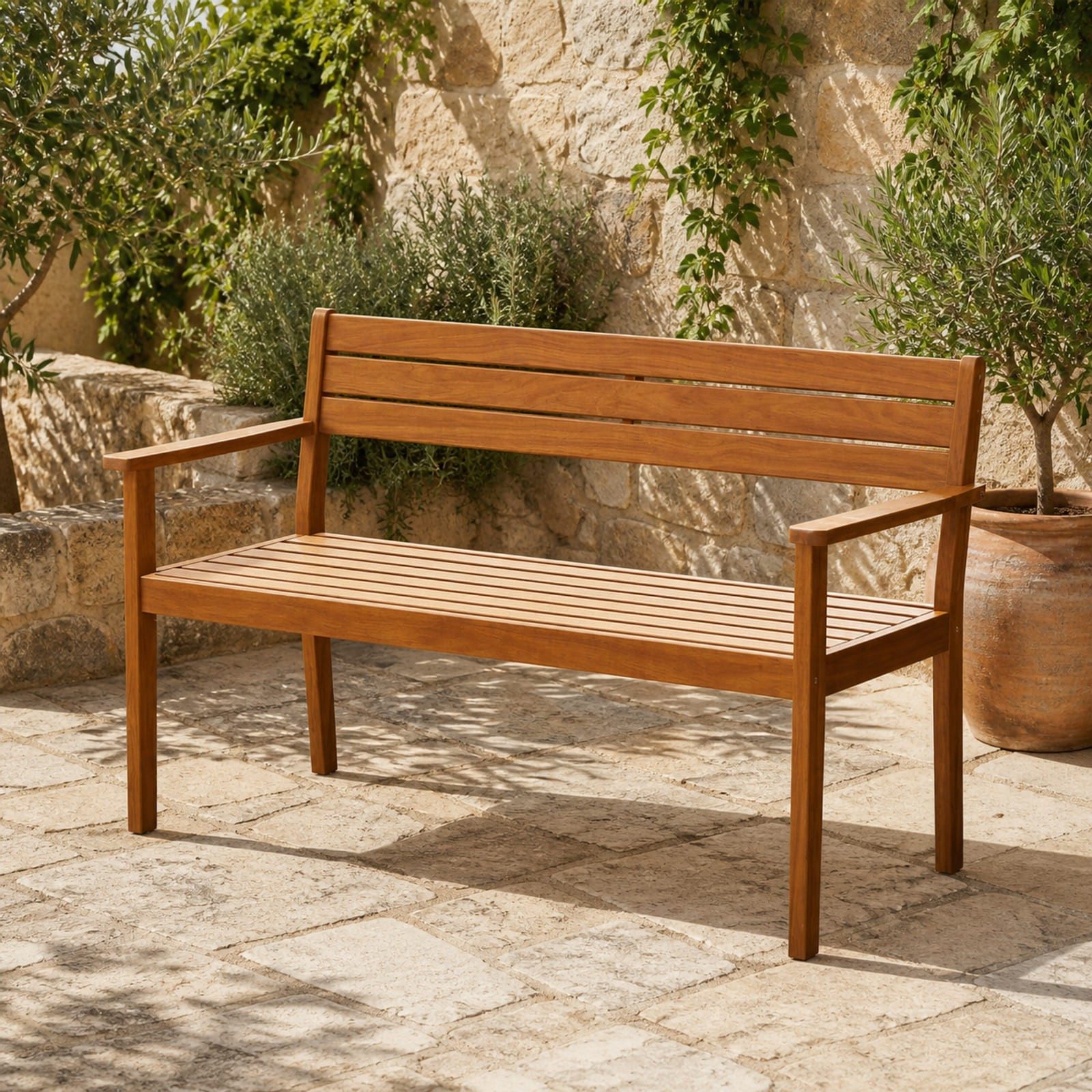 Panca da giardino Elba 2 posti