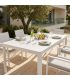 Tavolo da giardino allungabile Bellagio 100/150×150 - dettaglio 1