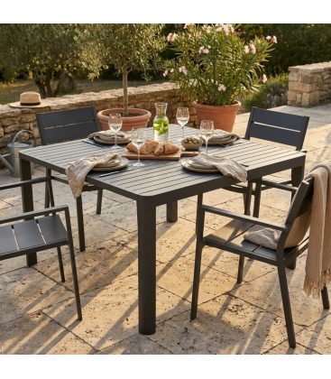 Tavolo da giardino allungabile Bellagio 100/150×150 - dettaglio 2