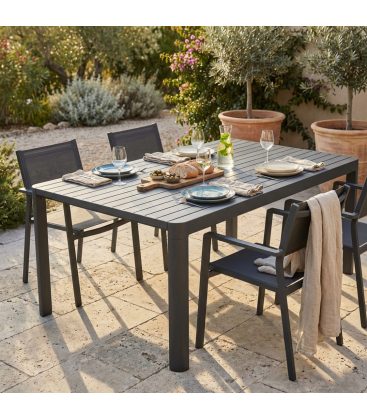Tavolo da giardino allungabile Bellagio 100/150×150 - dettaglio 4