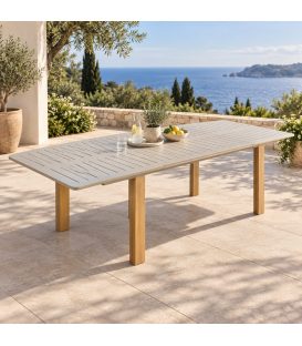 Tavolo da giardino allungabile Cortina 233/296