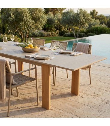 Tavolo da giardino allungabile Cortina 233/296 - dettaglio 2