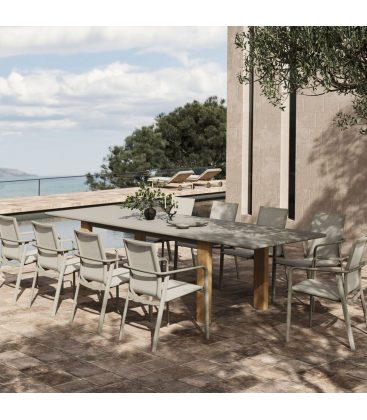 Tavolo da giardino allungabile Cortina 233/296 - dettaglio 4