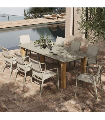 Tavolo da giardino allungabile Cortina 233/296 - dettaglio 5