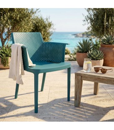 Poltrona da giardino impilabile Elide - dettaglio 3
