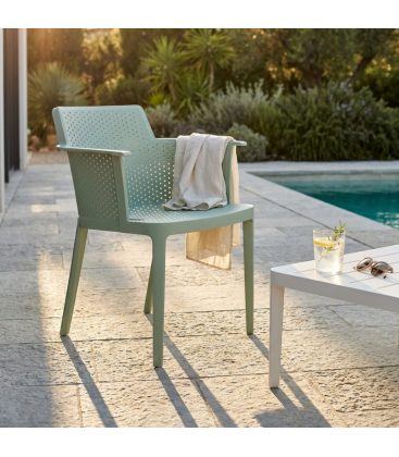 Poltrona da giardino impilabile Elide - dettaglio 4