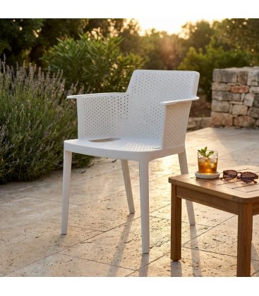 Poltrona da giardino impilabile Elide - dettaglio 6