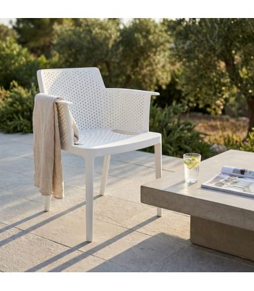 Poltrona da giardino impilabile Elide - dettaglio 9