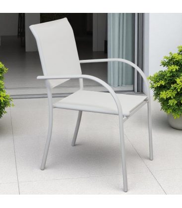 Poltrona da giardino impilabile Brina - dettaglio 7