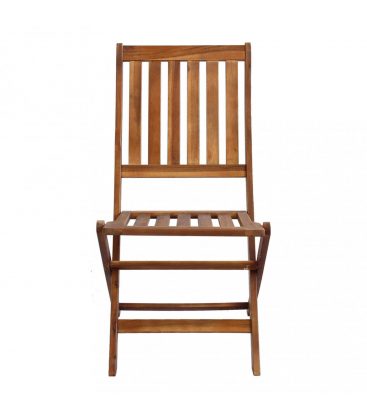 Sedia da giardino in acacia Dalia - dettaglio 5