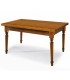 Set Tavolo da cucina 160 x 85 allungabile + 6 Sedie Legno massello