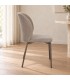 Sedia Erisa coffee – con rivestimento in poliestere