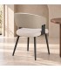 Sedia con braccioli Romy naturale – con rivestimento in poliestere in una seconda ambientazione