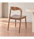 Sedia Miley naturale – in legno di teak in una seconda ambientazione