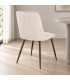 Sedia Cora nero/beige – con rivestimento in poliestere in una seconda ambientazione