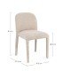 Sedia Antara beige – con rivestimento effetto bouclé dimensioni e misure