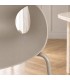 Sedia con braccioli Lennox grigio – impilabile